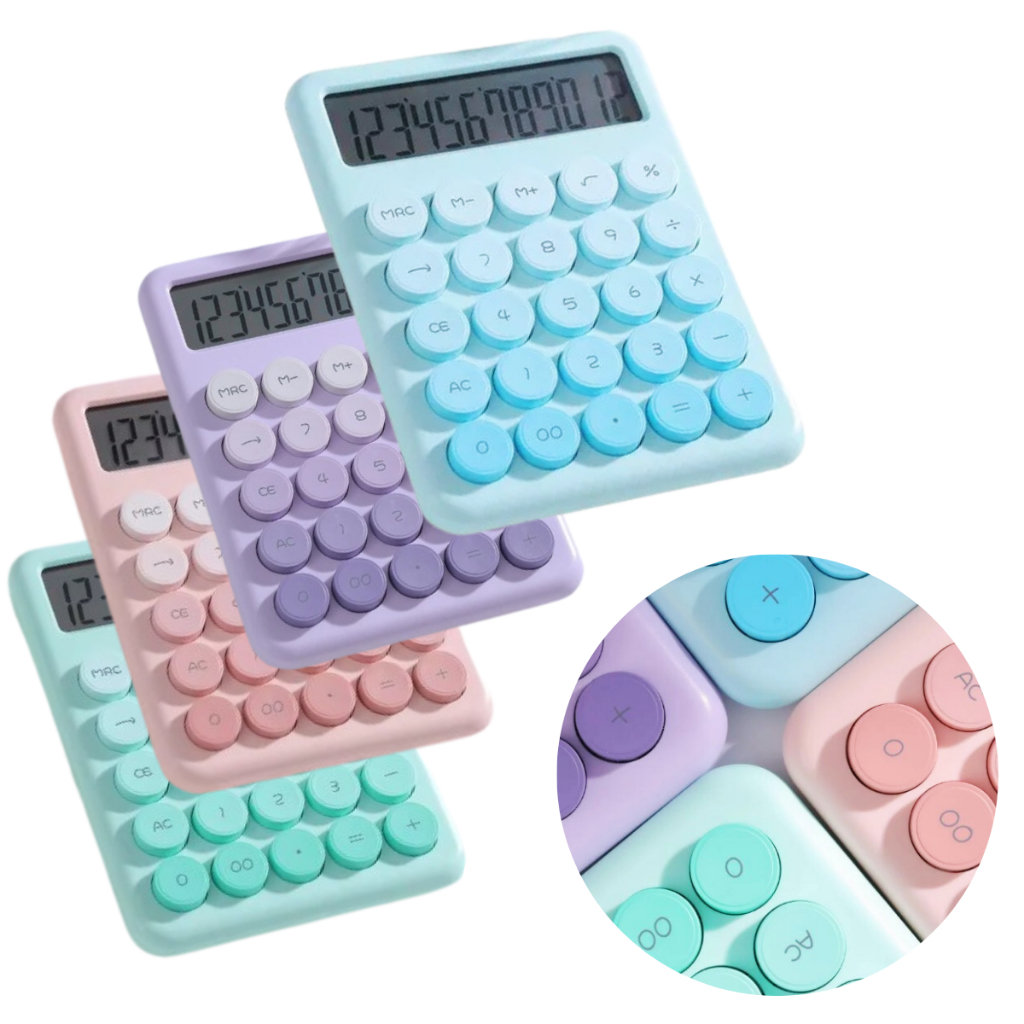 Calculadora Colors 14,5cm Escolar Escritório