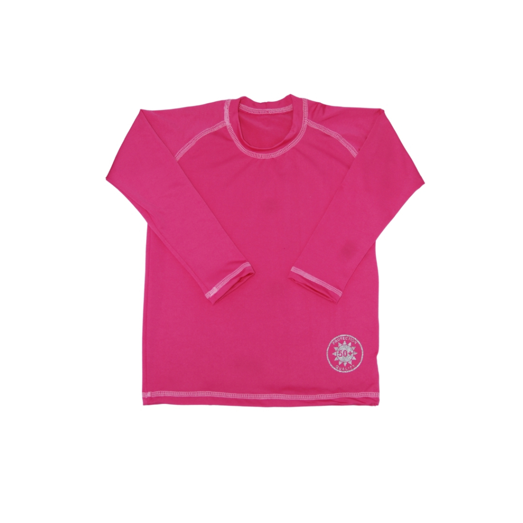 Camisa proteção solar com cobertura infantil/juvenil