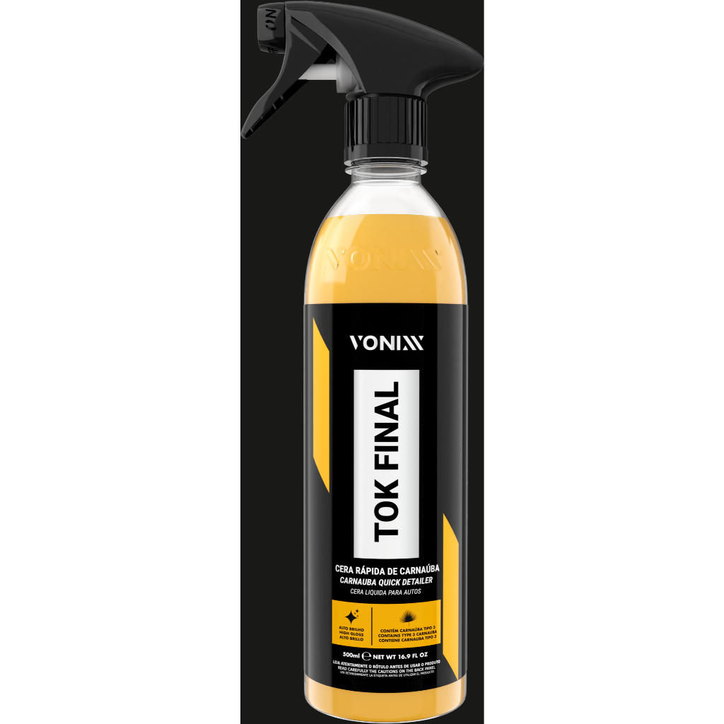 Vonixx Tok Final Cera Líquida Carnaúba Proteção Automotiva 500ml · foto 2