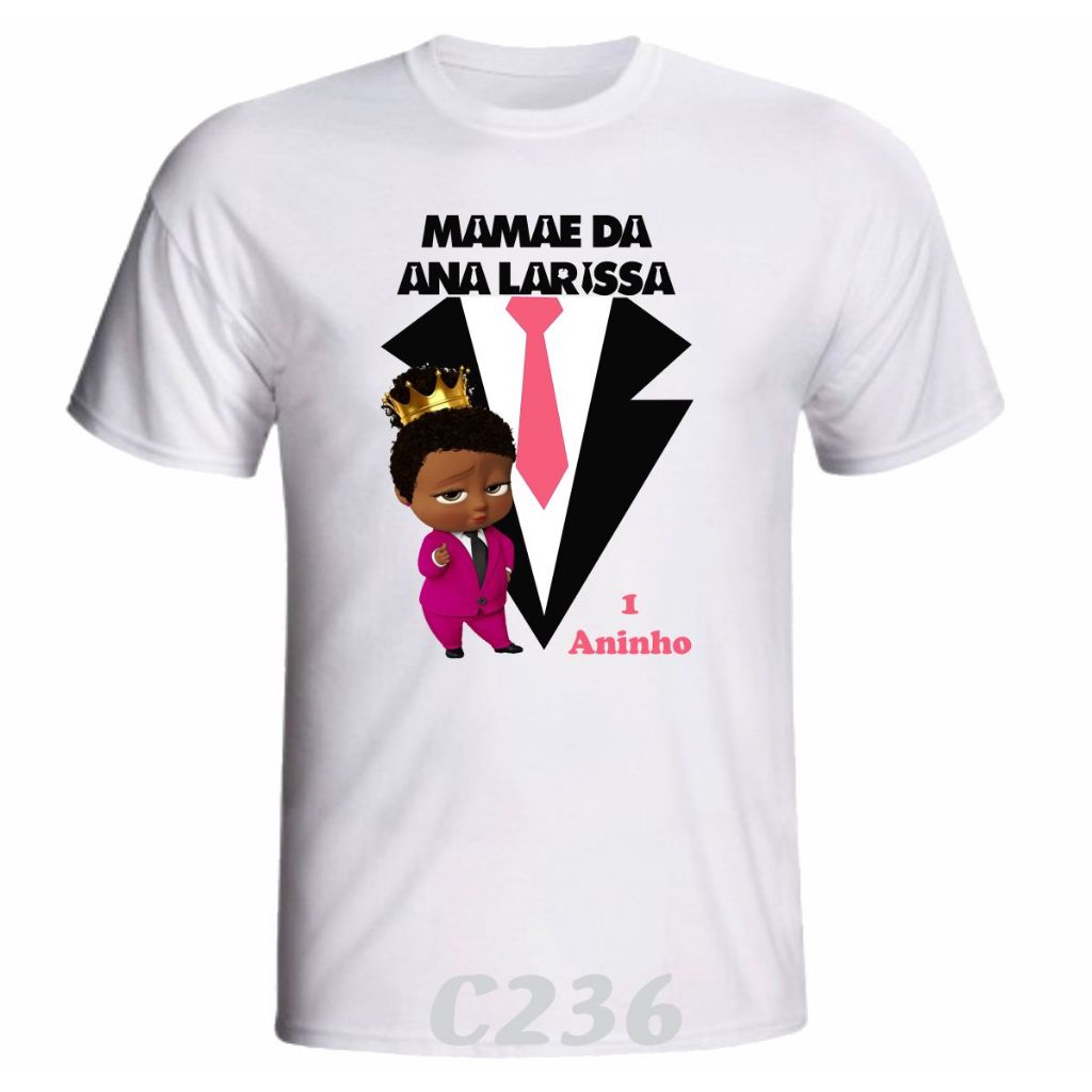 1 Camiseta Personalizada A Poderosa Chefinha para aniversário ou festa temática C236