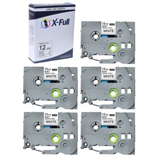 5 Fita Compatível P/ Rotuladora Tze-fx231 Tzc Fx231 231 X-full Branca em Oferta na Shopee