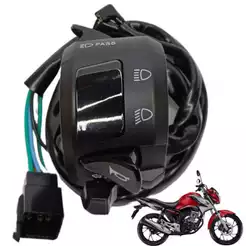 Chave de Luz Punho Com Lampejador Titan 160 Start 160 2014 a 2024