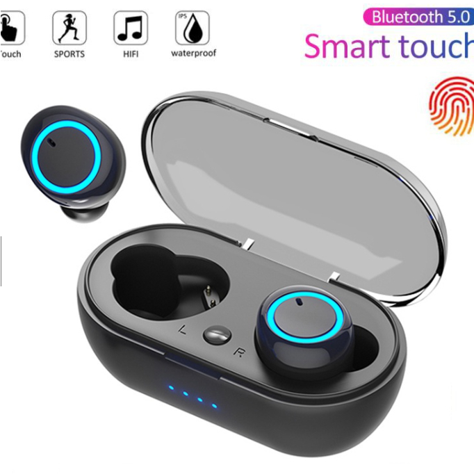 Fones De Ouvido Bluetooth Sem Fio Y50 Estéreo Hifi Com Cancelamento De Ruído Música Esportivos Para Smartphones