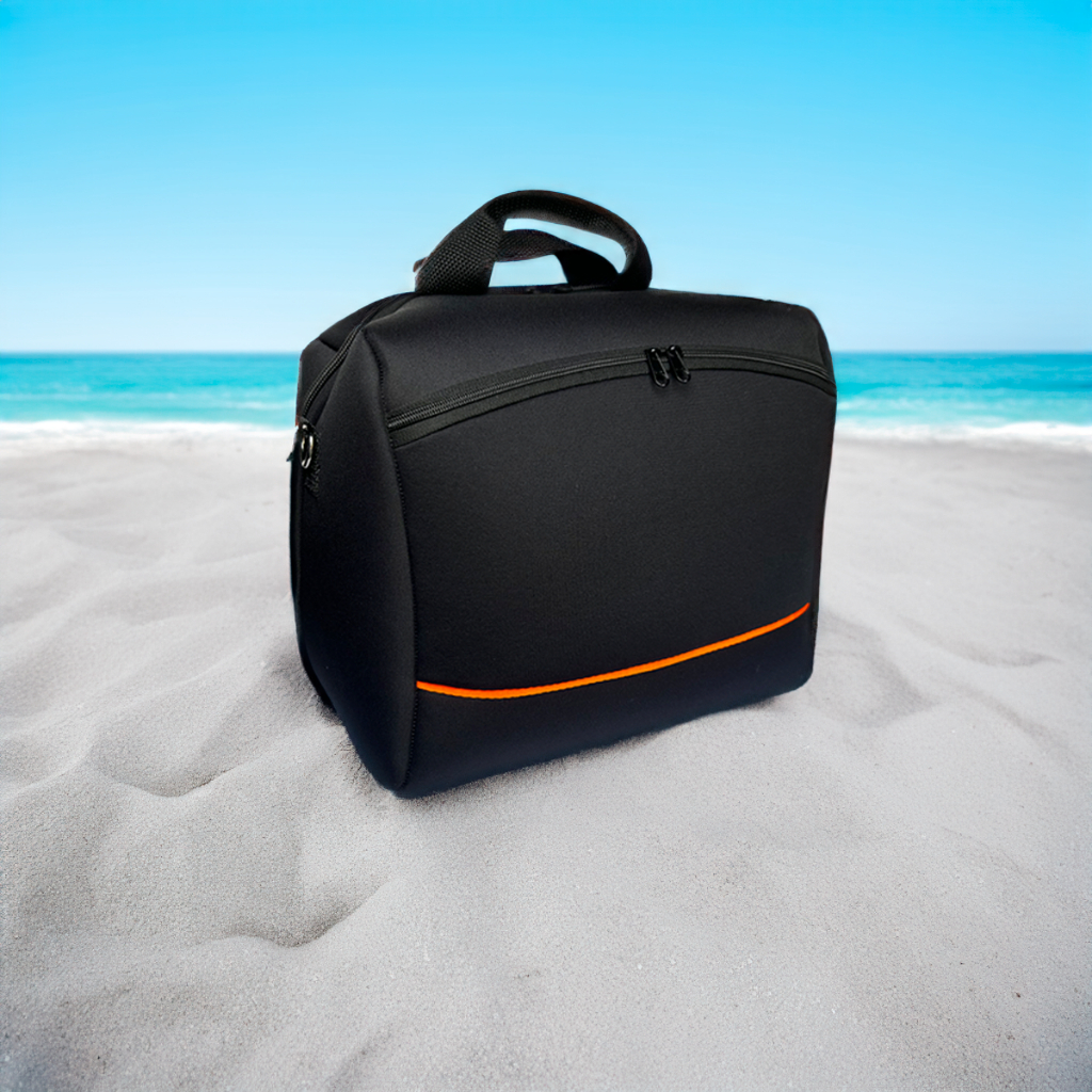 Case Capa bolsa compatível com Jbl Partybox Encore e Essential Com Bolso microfone E Alça Transporte Macio Resistente