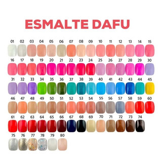 Esmalte em Gel Dafu 10ml COM ANAVISA em Oferta na Shopee