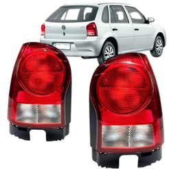 Lanterna Traseira Gol G4 2006 2007 2008 2009 2010 2011 2012 Cristal Acrilico