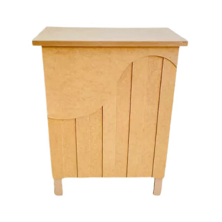 CÔMODA DECORATIVA DE FESTA ONDA DESMONTÁVEL EM MDF em Oferta na Shopee