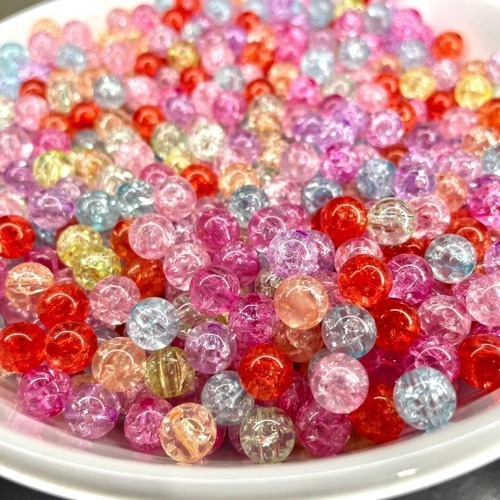 Bola acrílica lisa 8mm em Oferta na Shopee