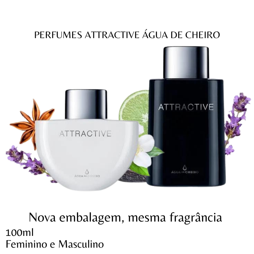 Água de Cheiro Perfume Attractive: Onde Comprar | BuscaProdutos