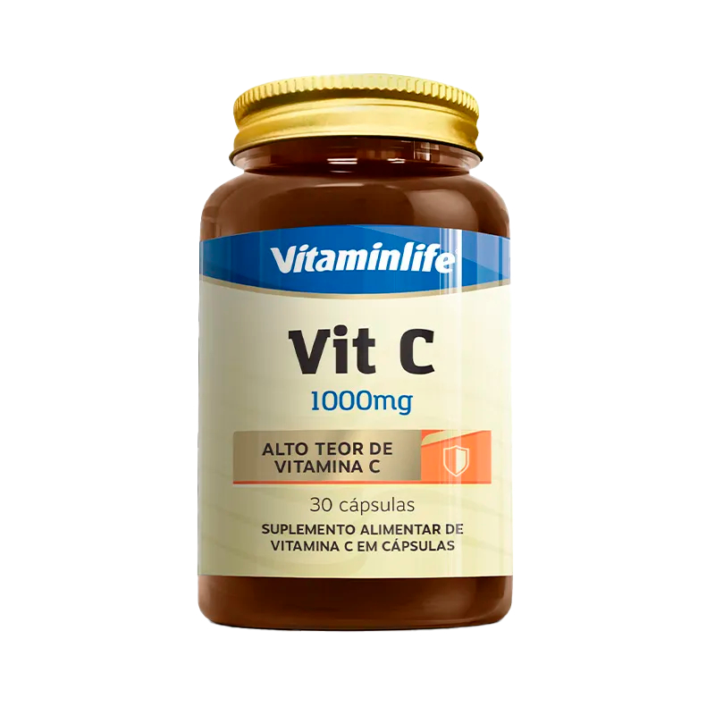 Vitaminlife Vitamina C 1000mg Em Cápsulas