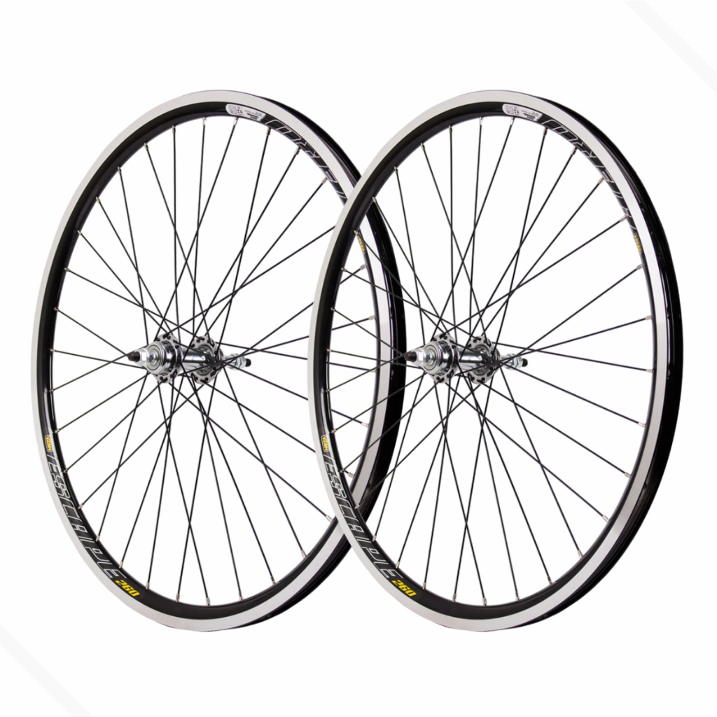 Par de Rodas Aro 26x1.1/2 Ceci Poty Monark Barra Forte Raio Grosso/Cubo Aço Aero Vzan