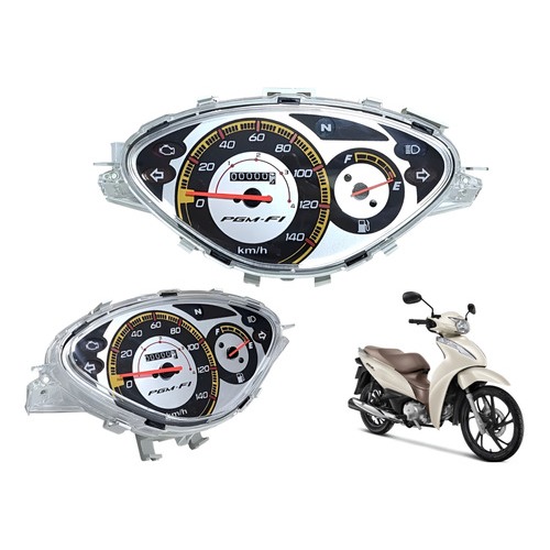 Painel Completo Honda Biz125 Es Ks 2009 2010 Modelo Original