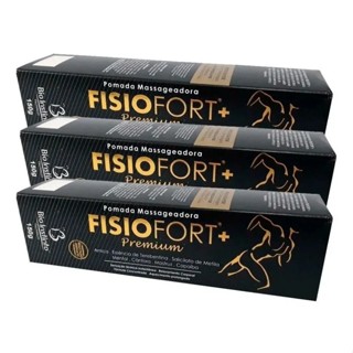 Kit 3 Pomada Fisiofort Premium Preta Dores Musculares Bio Instinto 150g em Oferta na Shopee