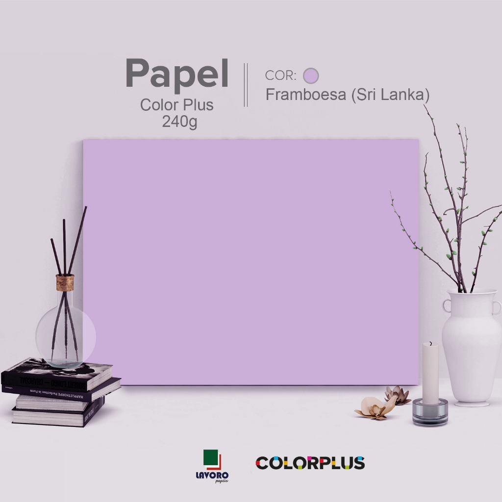 Papel Candy Plus - Framboesa (Sri Lanka) - 240g 30x60 - 21 Folhas