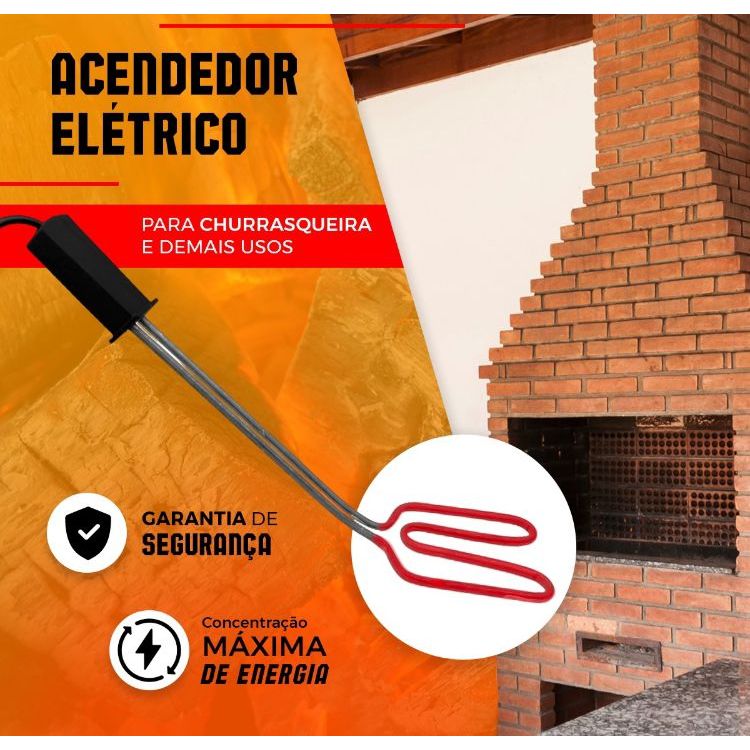 ACENDEDOR DE CHURRASQUEIRA (LAREIRA)