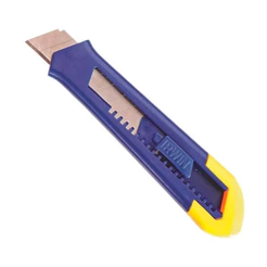 Estilete Irwin Standard Leve 18mm Snap-Off com Trava Semiautomática 10506547