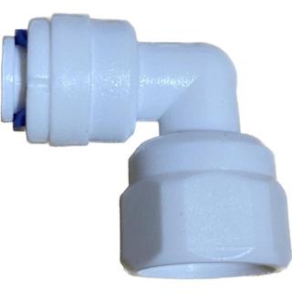 Conector Cotovelo Engate 1/4 Com Rosca Interna 1/4 Fêmea
