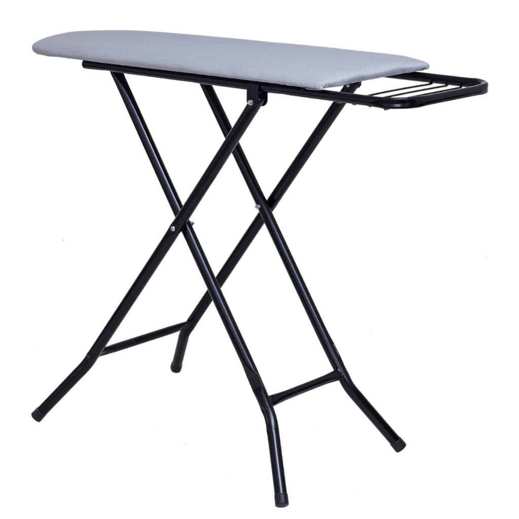 Mesa Tabua de Passar Roupa Passadeira Retrátil 3 Andares Técido Térmico Dobravel Extra Forte Resistente Com Porta Ferro