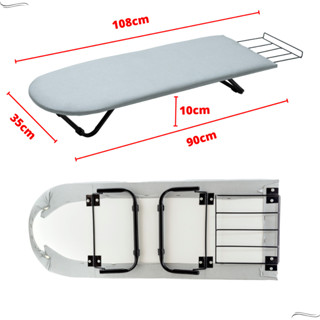 Mesa Tabua de Passar Roupa Portátil Pé Dobrável Cama Mesa Porta Ferro