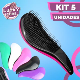 Kit 5 Escovas mágicas para cabelo - Anti Frizz em Oferta na Shopee