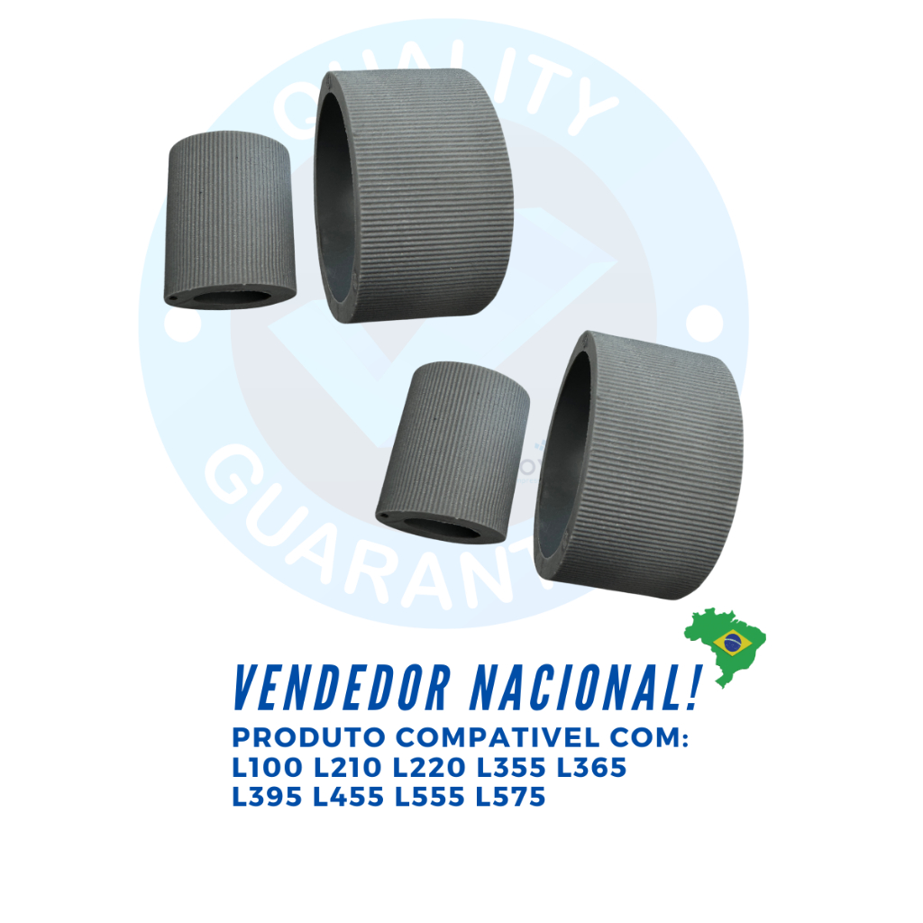 02 Un Rolete Borracha de Retardo Pickup Roller Tracionador L355 L210 L375 L220 L110 L365 L395 L455