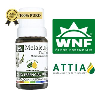 Óleo de Melaleuca 100% Puro WNF 5ml | 10ml | 20ml Tea Tree em Oferta na Shopee