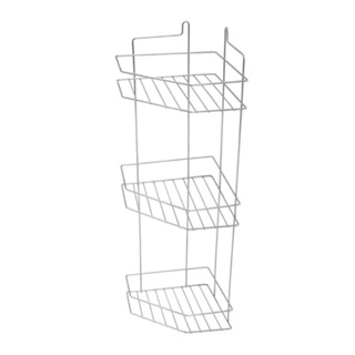 Porta Shampoo Cantoneira Tripla Para Banheiro Cromado em Oferta na Shopee