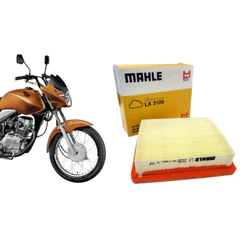 Filtro De Ar Honda CG 150 09 até 2013 Original Metal leve Mahle