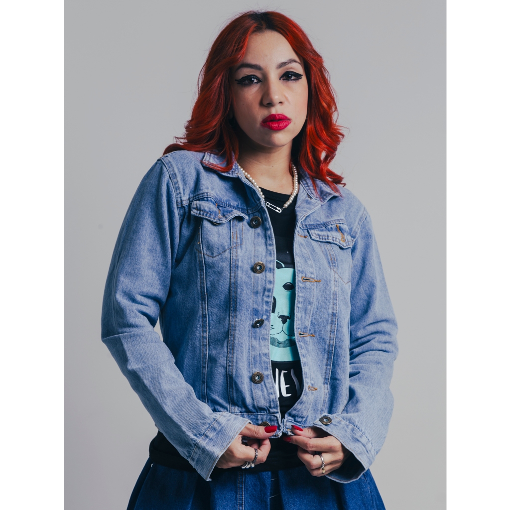 Jaqueta Jeans Médio Axl