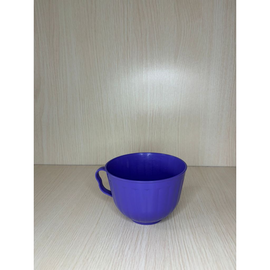 Kit 10 Cumbucas Bowl 700 ML Plástico Neon Reforçado Com Alça Para Servir Sopa Caldos Feijão Arroz Porção