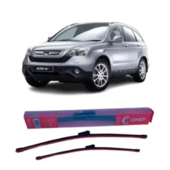 Par Palheta do Limpador de Parabrisa Honda CRV Todos os Anos CR-V Silicone