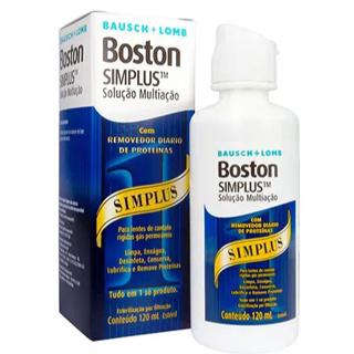 Boston Simplus Bl Solução Oftálmica 120ml em Oferta na Shopee