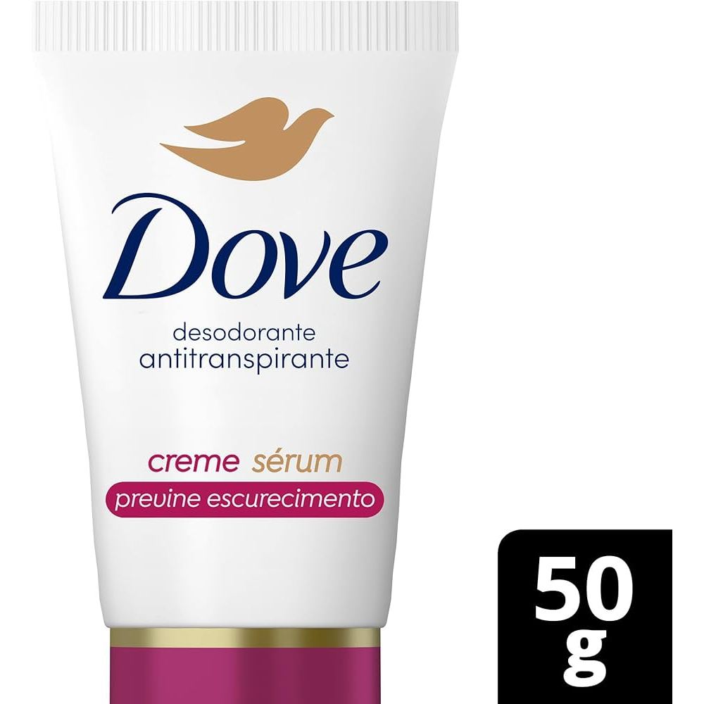 Desodorante Antitranspirante Creme Dove Creme Sérum Feminino 48h Niacinamida 50g