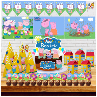Kit Festa Só um Bolinho - Peppa Pig em Oferta na Shopee