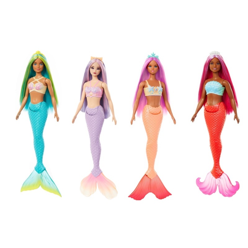 Boneca  Barbie Fantasy Sereias com Cabelo Colorido Mattel em Oferta na Shopee