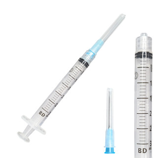 Kit 50 Seringa Bd 3ml Agulhada Com Agulha 25x0.60