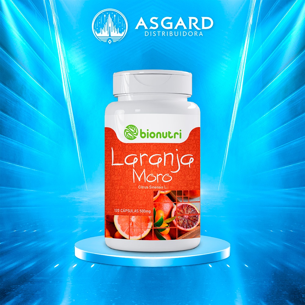 Laranja Moro (Citrus Sinesis L.) 120 Cápsulas 500mg