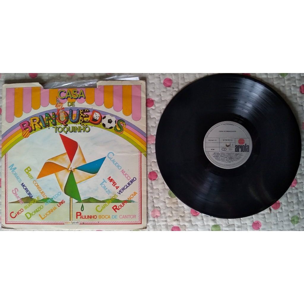 LP TOQUINHO - CASA DE BRINQUEDOS (COM LIVETRO) [1983]