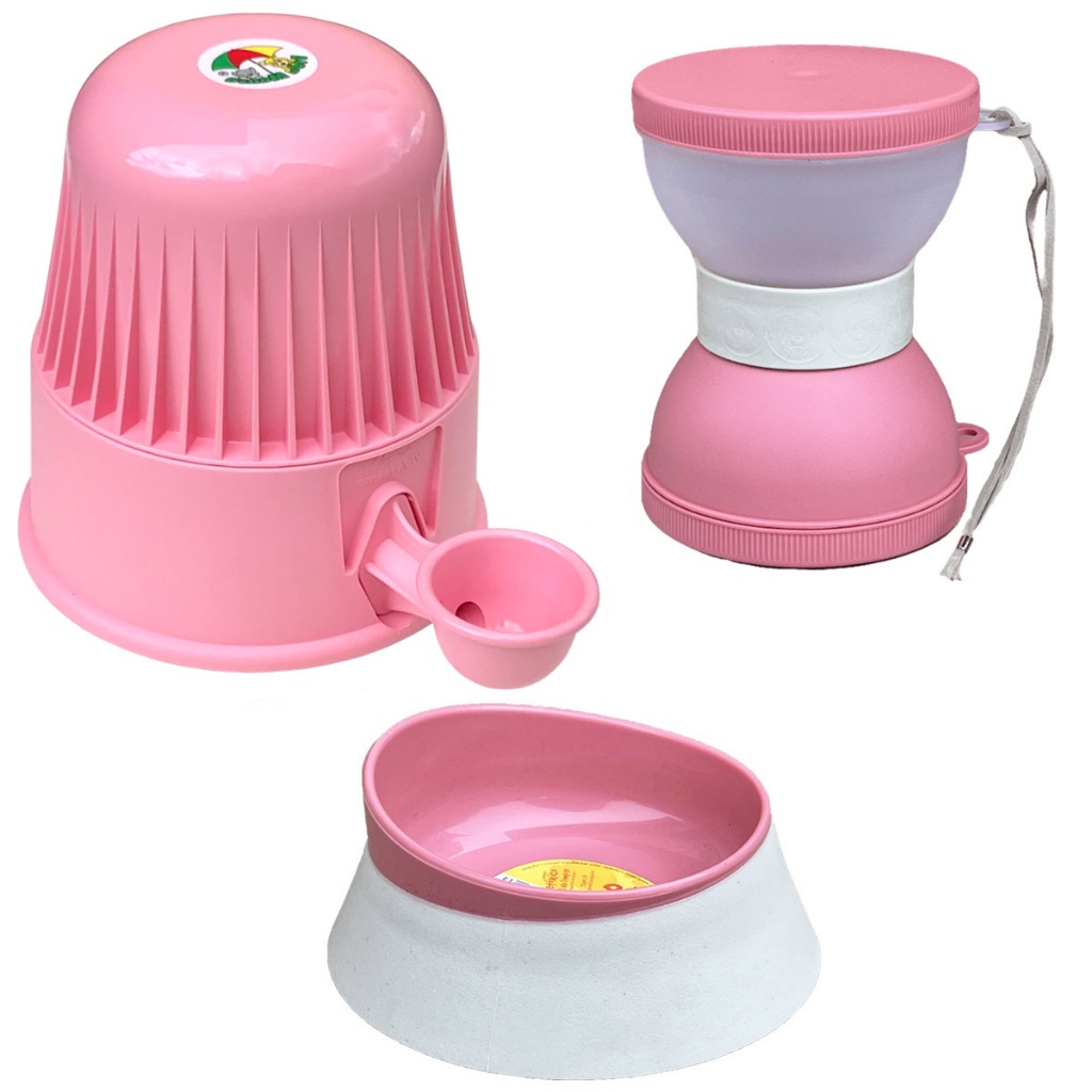 Kit Bebedouro Vida Mansa 2 litros + Comedouro 320ml + Lancheira Pet - Cães de pelo longo