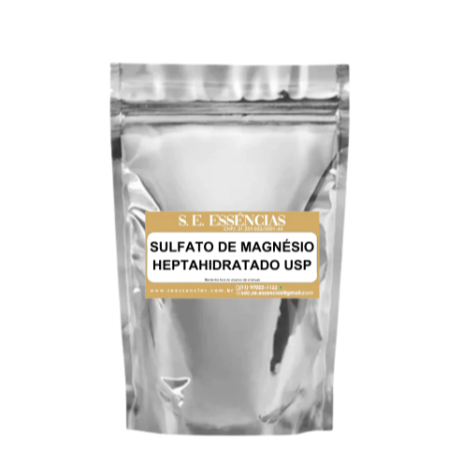 Sulfato de Magnésio Heptahidratado USP/Sal Amargo ou Sal de Epsom (1Kg)