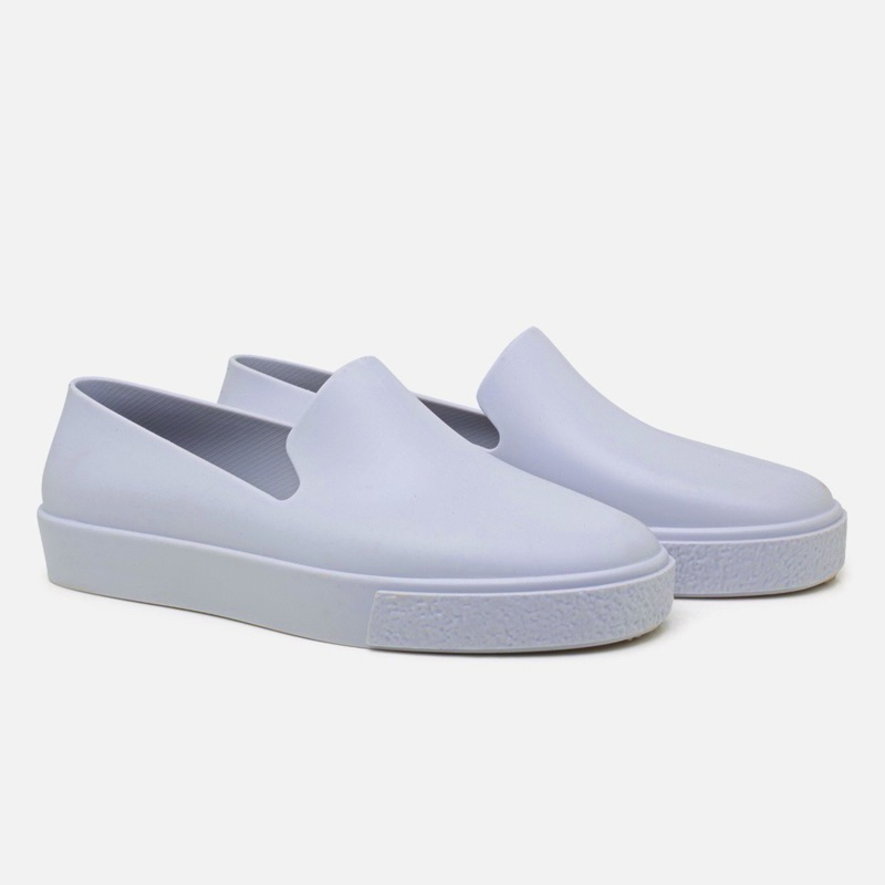 Tênis Feminino Slip On Feminino Injetado Em Pvc Barato Varias Cores Com Palmilha Confort