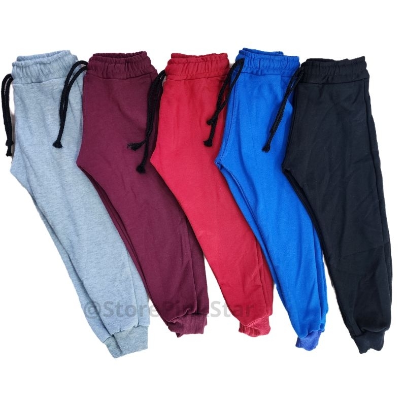 Calça Moletom Infantil Bebê Flanelada Feminino e Masculino Moda Creche Passeio