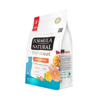 Adimax Ração Fórmula Natural Fresh Meat para Gatos Castrados Sabor Salmão 10,1 KG – Ração Premium para Pets em Oferta na Shopee