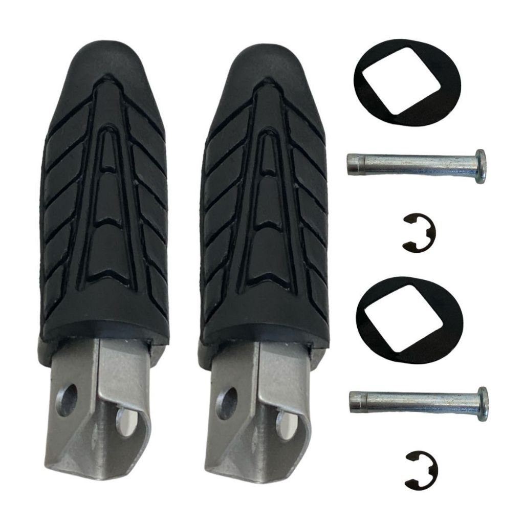 Par De Pedaleira Traseira Honda Titan 160 Start 160 Fan 160 2016 Ate 2024