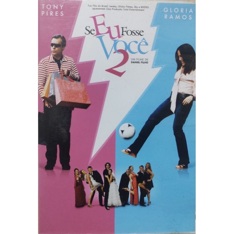 Dvd Se Eu fosse você 2 Tony Ramos Gloria Pires