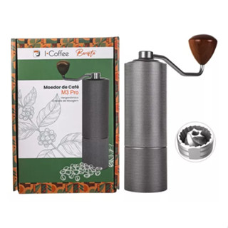 Moedor de Café Ajustável Com Pincel 20g Capacidade em Oferta na Shopee