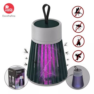 Coletor de insetos recarregável usb, lâmpada elétrica recarregável uv para matar mosquitos, adequada para mães e bebês em Oferta na Shopee
