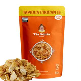 Tapioca Crocante Granola Rapadura Baixo Sódio 180g Tia Sônia em Oferta na Shopee
