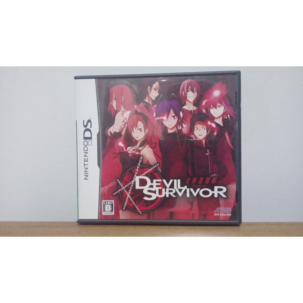 Shin Megami Tensei Devil Survivor 1 Japonês Original Ds