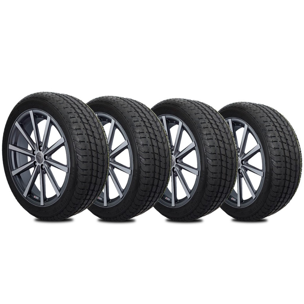 Jogo 4 Pneu 205/55R17 Remold Linha Premium com Garantia e selo do INMETRO